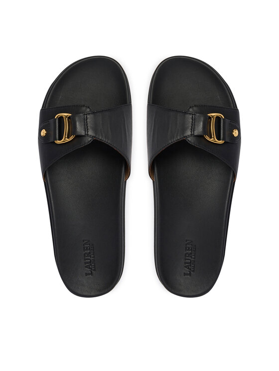 LAUREN RALPH LAUREN LAUREN RALPH LAUREN Klapki 802982883002 Czarny