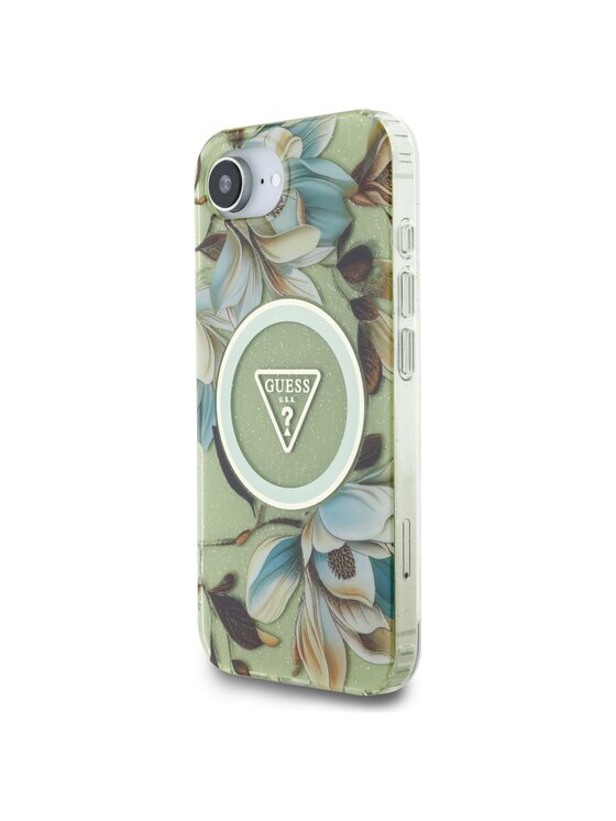 Guess Guess Etui na telefon Apple iPhone 16e Zielony