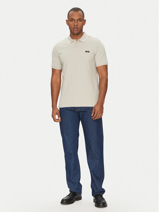 Calvin Klein Calvin Klein Pólóing K10K112751 Szürke Regular Fit