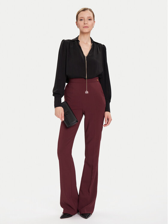 Rinascimento Rinascimento Bluză CFC0125721003 Negru Regular Fit