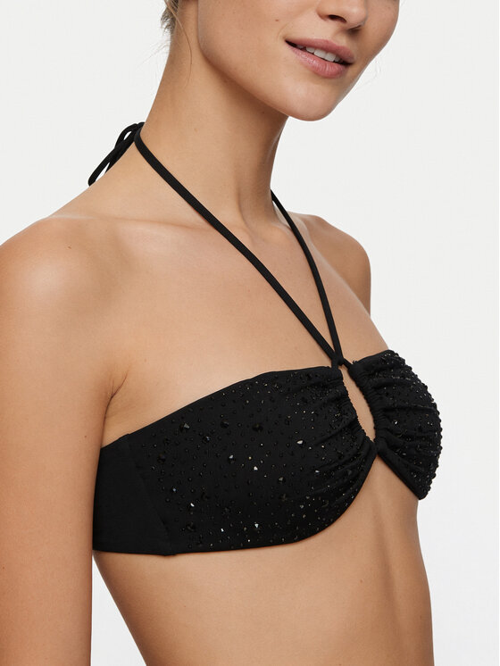 Guess Guess Bikini partea de sus E6GJ35 MC040 Negru