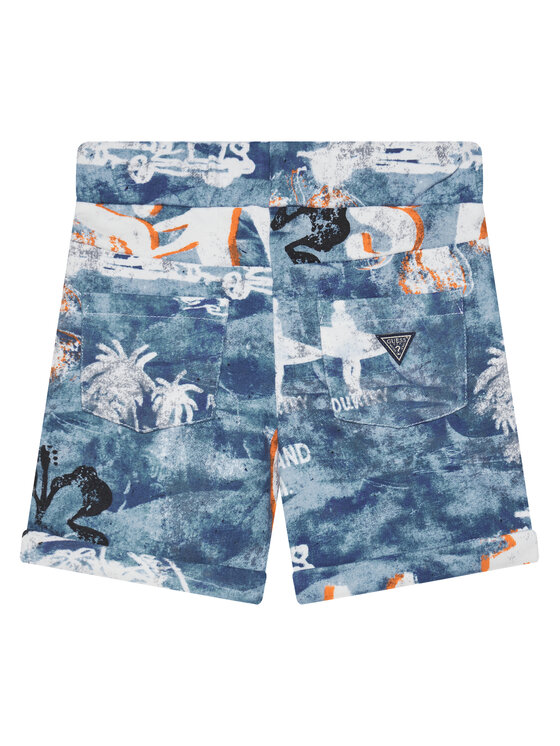 Guess Guess Set T-Shirt und Shorts N5GG13 K8HM4 Blau Regular Fit