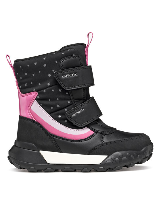 Geox Geox Škornji za sneg J Trekkyup Girl B Abx J56M7A 0MNBC C9235 M Črna