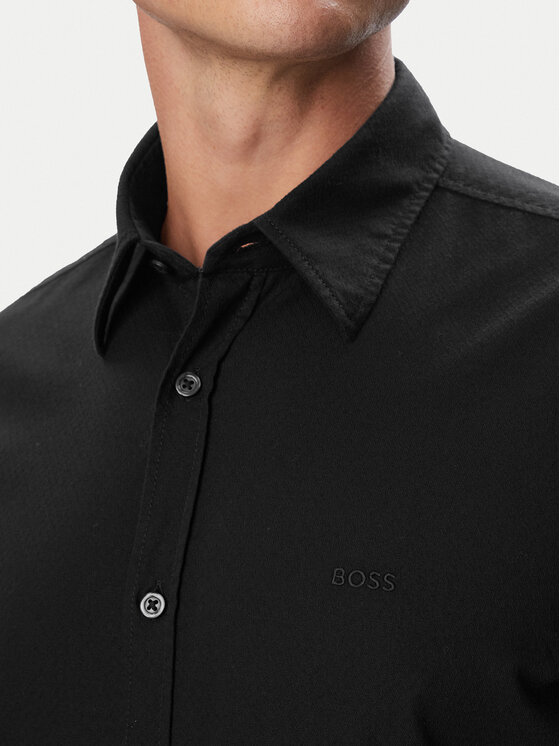 BOSS BOSS Košeľa Relegant 6 M 50569606 Čierna Regular Fit