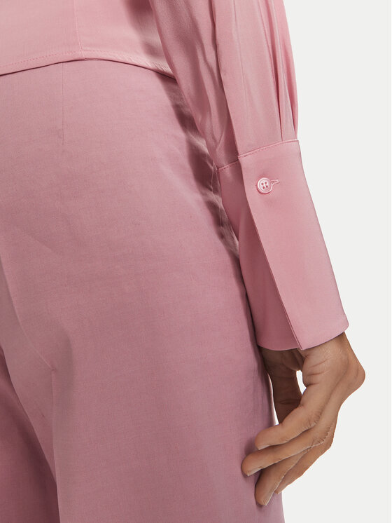 PINKO PINKO Koszula 100612 A1NI Różowy Regular Fit