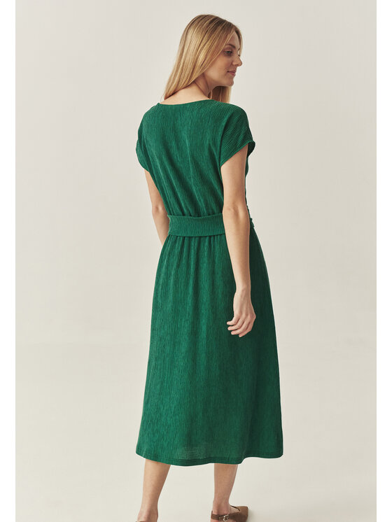 TATUUM Tatuum Sukienka codzienna GIORGIA Zielony Flare Fit