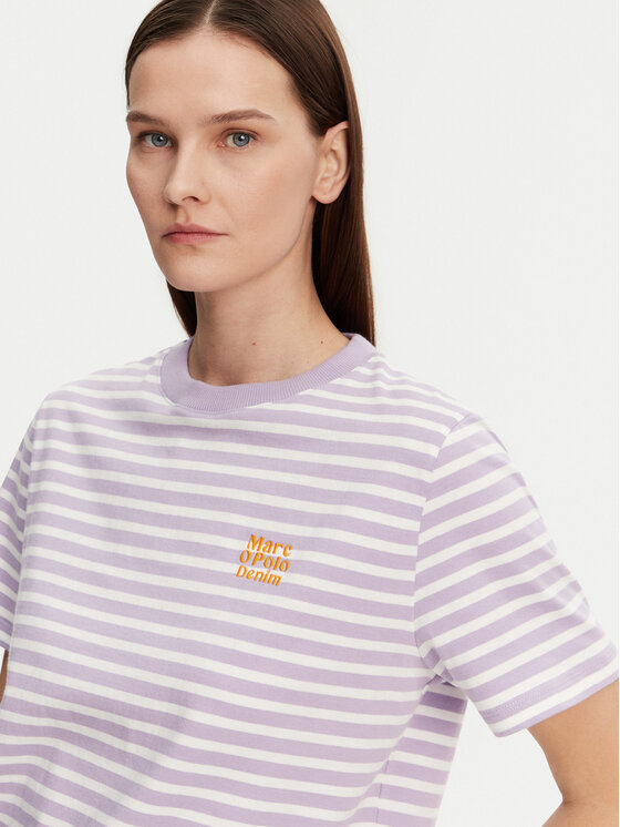 Marc O'Polo Denim Marc O'Polo Denim Tricou 500 0005 953 Violet Relaxed Fit