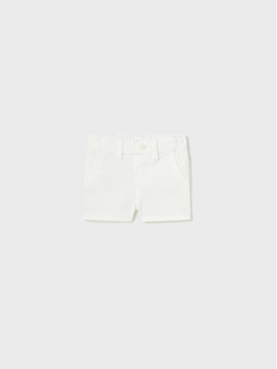Mayoral Mayoral Pantalon scurți din material 201 Alb