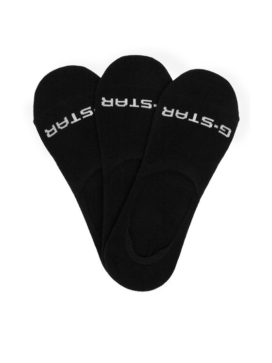 Zoknik G-Star Raw, Fekete, AS_G-STAR_S_124_SS25 (3-PACK)