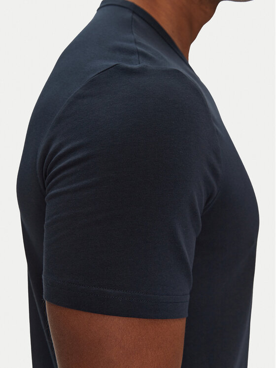 Emporio Armani Underwear Emporio Armani Underwear Σετ 2 T-Shirts EM000391 AF10779 MB143 Σκούρο μπλε Regular Fit