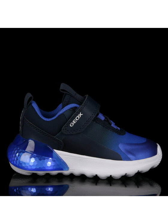 Geox Geox Sneakersy J Activart Illuminus J56LYA 02A9J C4226 M Tmavomodrá