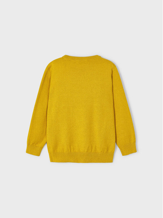 Mayoral Mayoral Sweater 323 Sárga Regular Fit