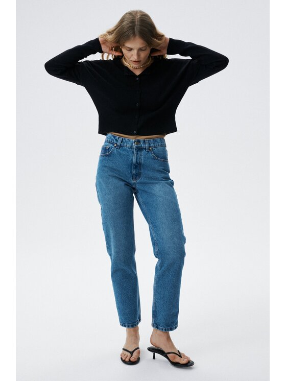 MARI PRETI MARI PRETI Cardigan Willow Nero Regular Fit