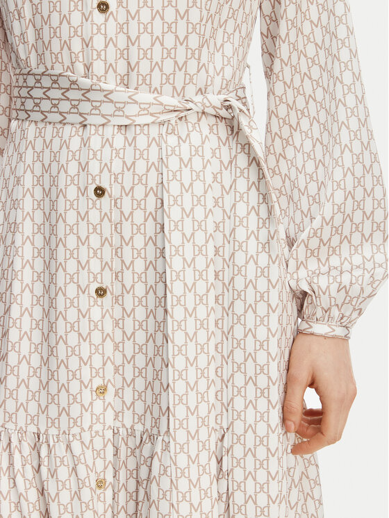 Marciano Guess Marciano Guess Krekla kleita G6GK59 W2349 Écru Regular Fit