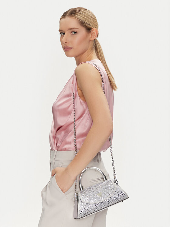 Guess Guess Torebka HWXY95 28780 Srebrny