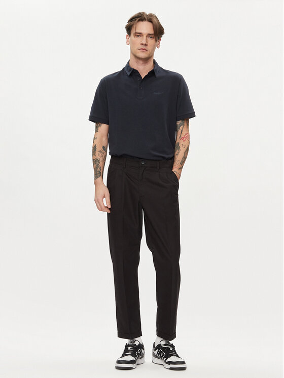Pepe Jeans Pepe Jeans Polo Harper PM542157 Tamnoplava Regular Fit