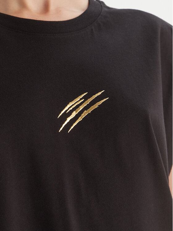 Plein Sport Plein Sport Majica brez rokavov PAEC MRK0104 STE001N Črna Regular Fit