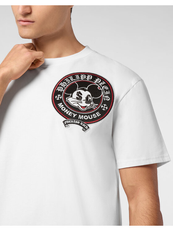 PHILIPP PLEIN PHILIPP PLEIN T-Shirt 23507 Biały Regular Fit