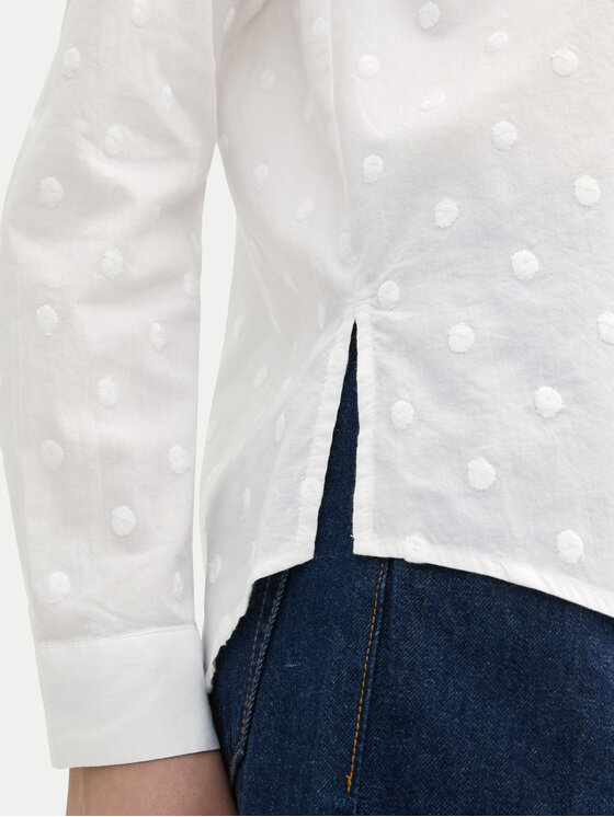Tom Tailor Denim Tom Tailor Denim Πουκάμισο 1043137 Λευκό Regular Fit