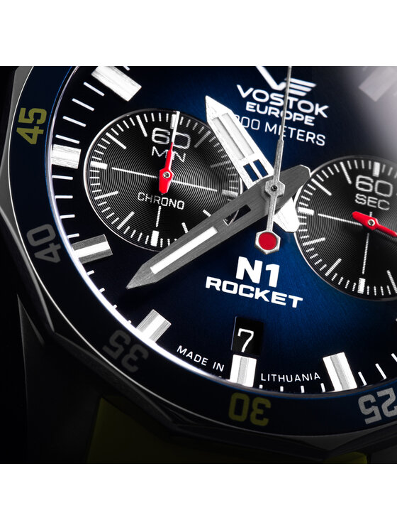 Vostok Europe Vostok Europe Zegarek 6S21-225A708 Niebieski