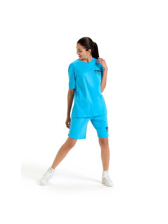 Diadora Diadora T-Shirt T-SHIRT SS MANIFESTO Niebieski Basic Fit