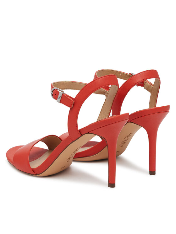 LAUREN RALPH LAUREN LAUREN RALPH LAUREN Sandali 802940727012 Rdeča