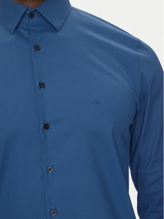 Calvin Klein Calvin Klein Särk K10K114298 Sinine Slim Fit