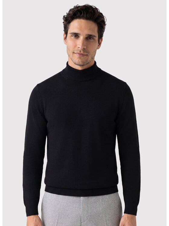 Pako Lorente Pako Lorente Sweter P26WB-2X-004 Czarny Classic Fit