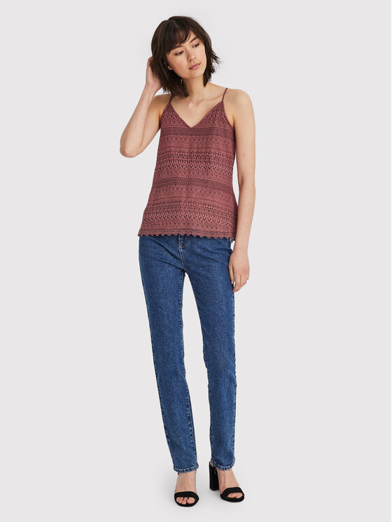 Vero Moda Vero Moda Top Honey 10190150 Bordeaux Regular Fit
