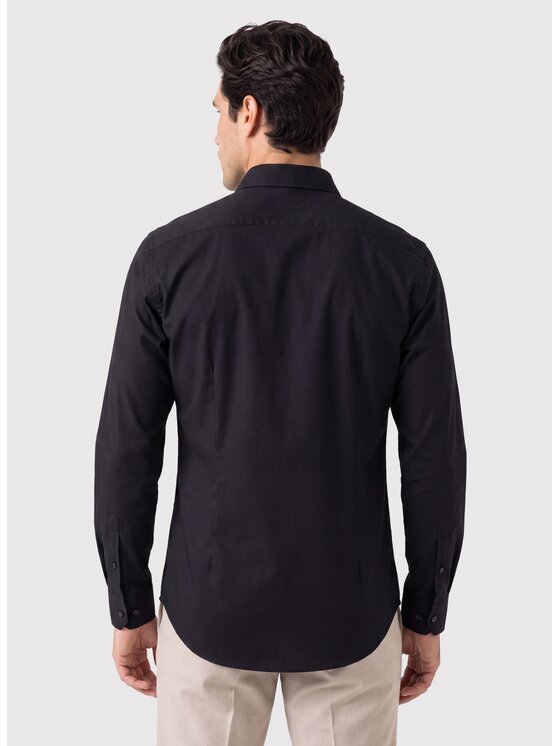 Pako Lorente Pako Lorente Koszula P26WF-1X-002 Czarny Slim Fit