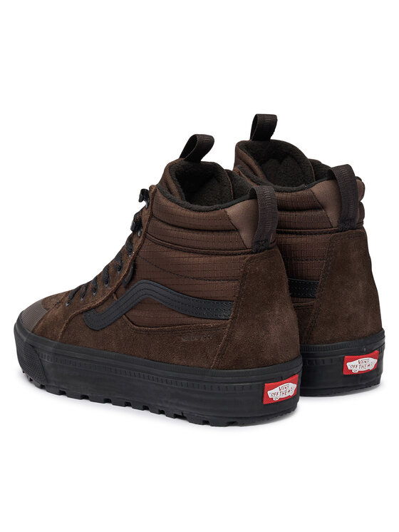 Vans Vans Πάνινα παπούτσια Sk8-Hi Waterproof Insulat VN000Y623N11 Σκούρο καφέ