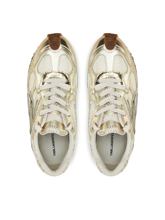 KARL LAGERFELD KARL LAGERFELD Sneakersy Velocette KL63925 Złoty