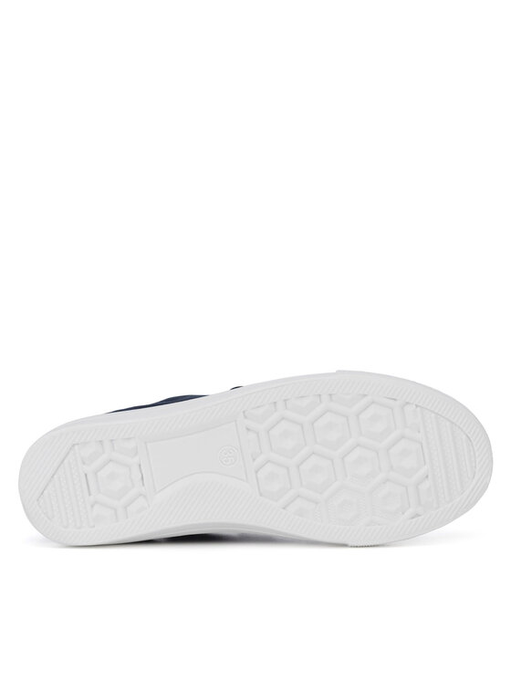 Action Boy Action Boy Sneakers aus Stoff CSS20532-01 Dunkelblau