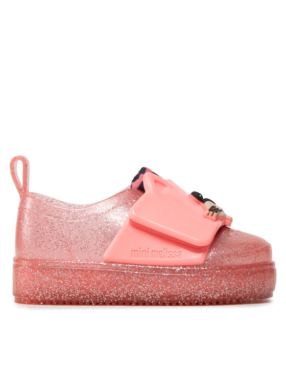 Pantofi Melissa Mini Melissa Jelly Pop Safari 33687 Pink Glitter AF299