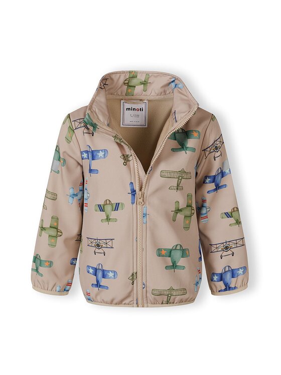 minoti minoti Kurtka przejściowa 29COAT209 Beżowy Regular Fit
