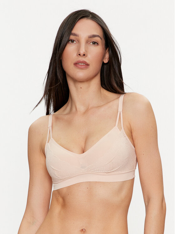 Chantelle Chantelle Podprsenka Bralette Soft Stretch C11GQ9 Béžová