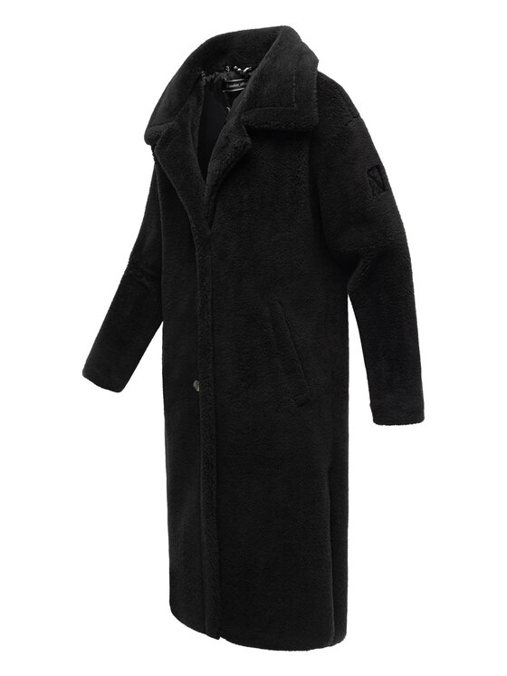 Navahoo Navahoo Kurtka zimowa Teddyzauber Czarny Regular Fit
