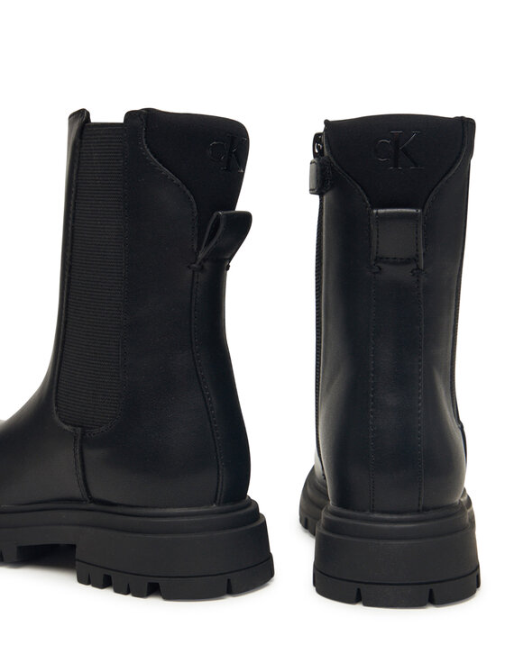 Calvin Klein Calvin Klein Škornji Chelsea Boot V3A5-83121-1464 S Črna
