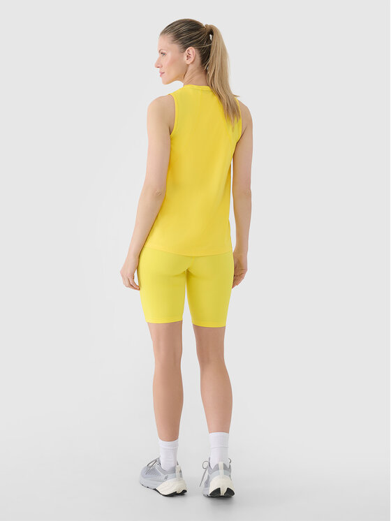 4F 4F Kolarki NOS Żółty Slim Fit