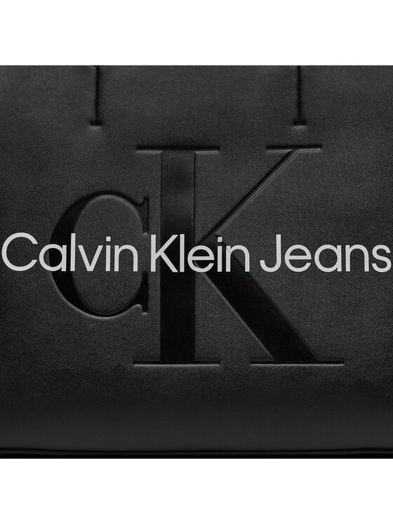 Calvin Klein Jeans Calvin Klein Jeans Torbica Sculpted Shopper29 Mono K60K610276 Crna