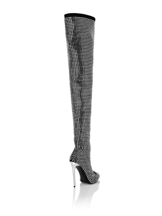 PHILIPP PLEIN PHILIPP PLEIN Kozaki 11499 Czarny