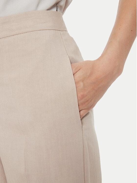 ViCOLO ViCOLO Παντελόνι υφασμάτινο TB1562 Μπεζ Relaxed Fit