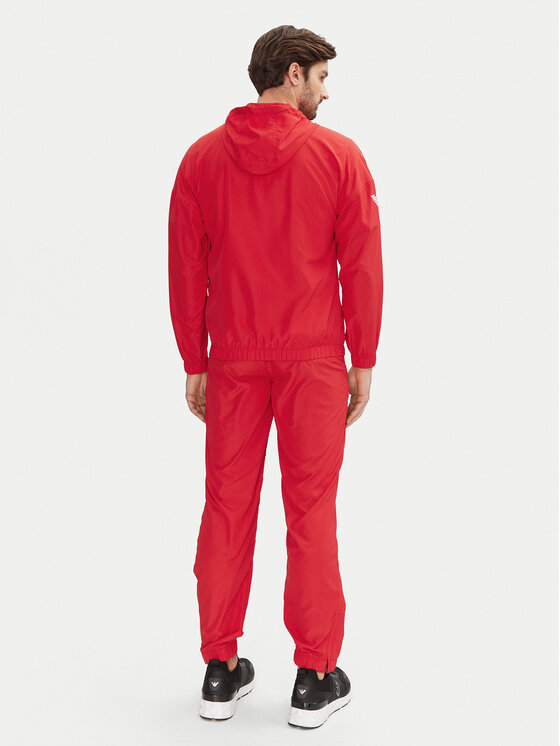 EA7 Emporio Armani EA7 Emporio Armani Sportinis kostiumas 8NPV08 PN4HZ 1451 Raudona Regular Fit