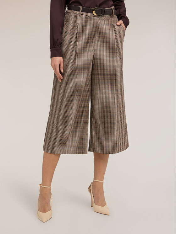 Motivi Motivi Pantaloni di tessuto P103Q104629N0S1 Marrone Over Fit