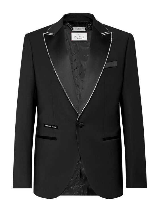 PHILIPP PLEIN PHILIPP PLEIN Giacca da abito 545 Nero Fitted Fit