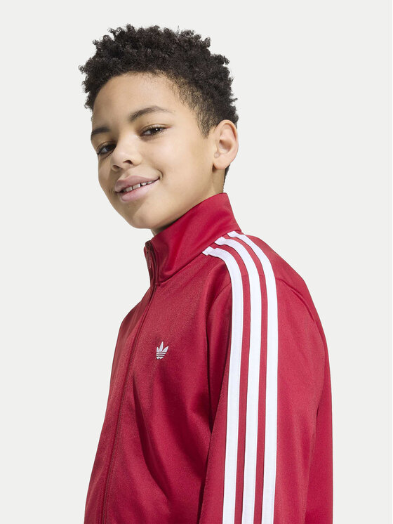 adidas adidas Felpa Firebird HZ6647 Rosso Loose Fit