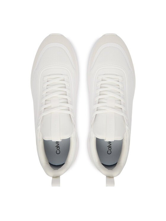 Calvin Klein Calvin Klein Sneakersy Light Eva Run Lace Sock Mm HM0HM02164 Biały