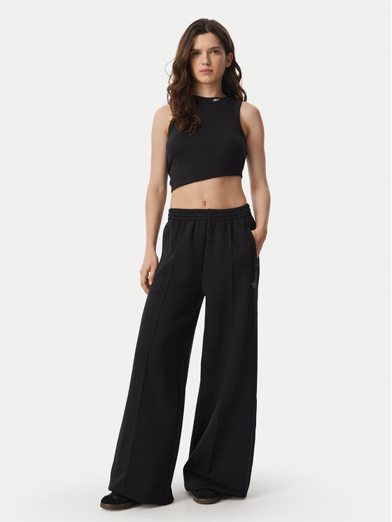 adidas adidas Спортивні штани Spacer KR9176 Чорний Loose Fit