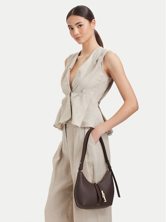 Furla Geantă Goccia S WB01500 BX3353 CN 2460S Maro închis