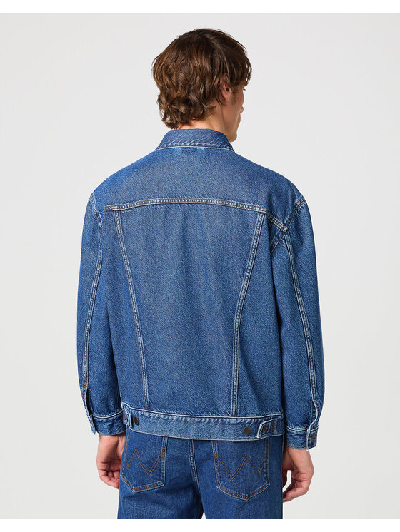 Wrangler Wrangler Giacca di jeans DENIM JACKET Blu Regular Fit